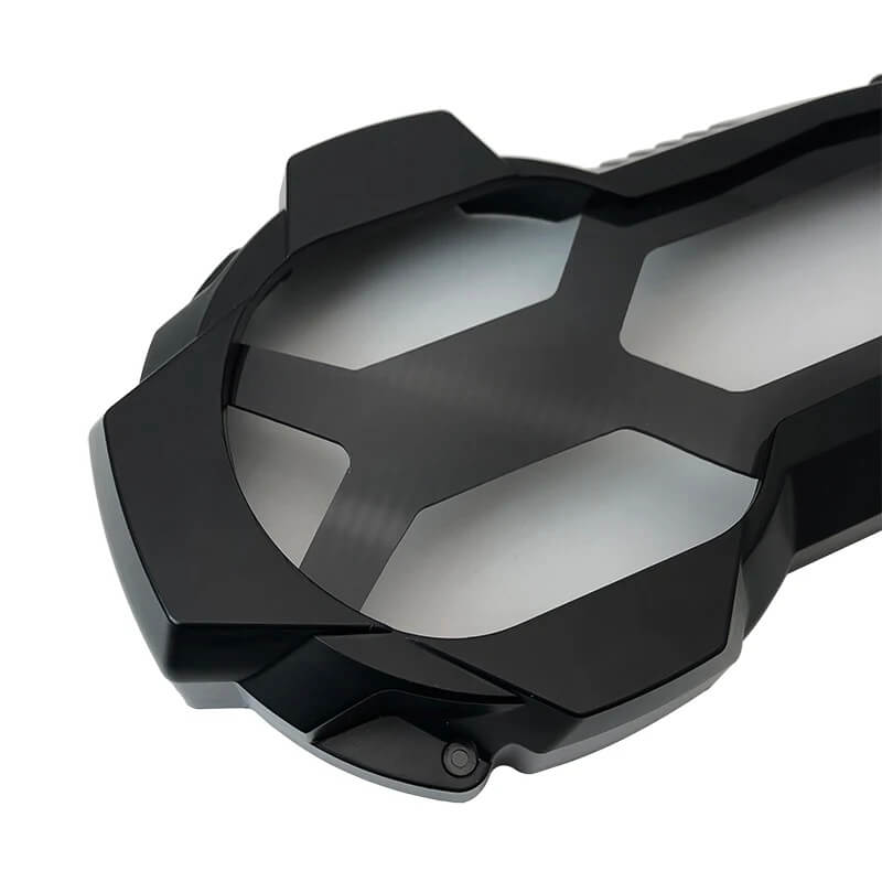 Carregue imagem no visualizador da galeriaDetalhe da moldura ABS do protetor de farol BMW
