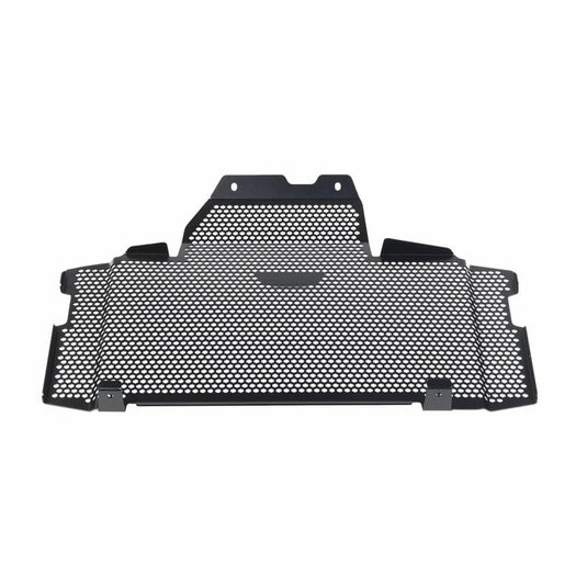 Detalhe da grelha de alumínio CNC para radiador Suzuki V-Strom 1050 XT