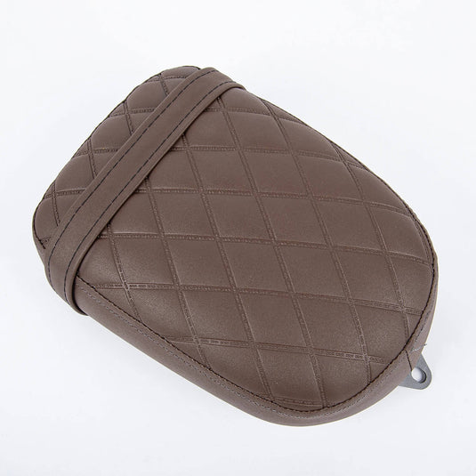 Banco castanho em pele sintética para Honda Rebel 