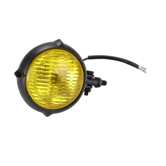 Farol 10 cm com Lâmpada H4 para motos custom