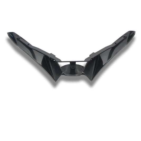 Asas aerodinâmicas frontais para Yamaha MT-09 reduzindo turbulência a alta velocidade