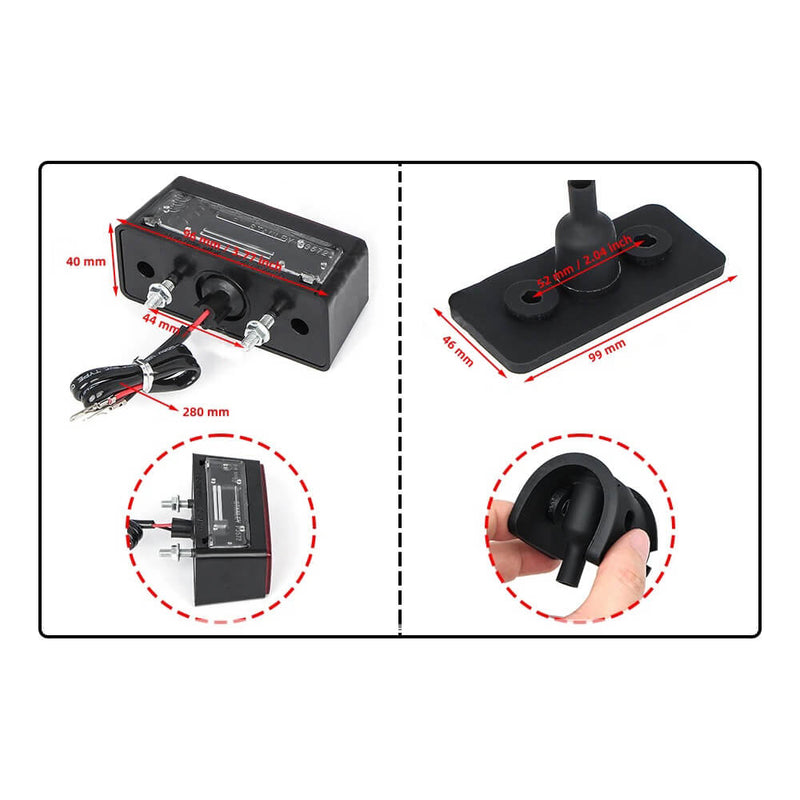 Load image into Gallery viewer, Suzuki GSX-R1000 Instalação do suporte de matrícula traseiro na 
