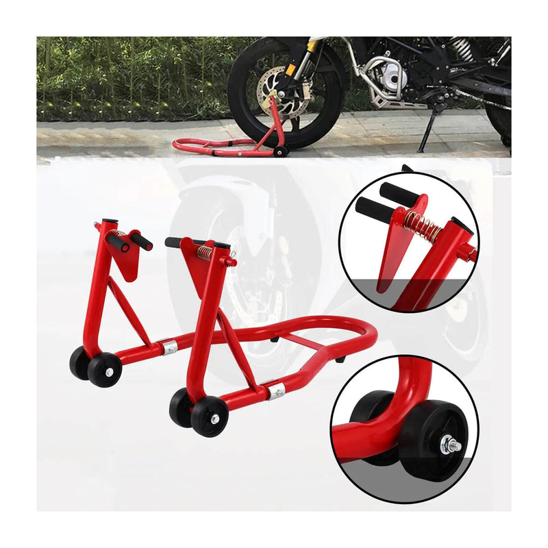 Load image into Gallery viewer, Cavalete universal para moto - Suporte dianteiro/traseiro capacidade 450kg
