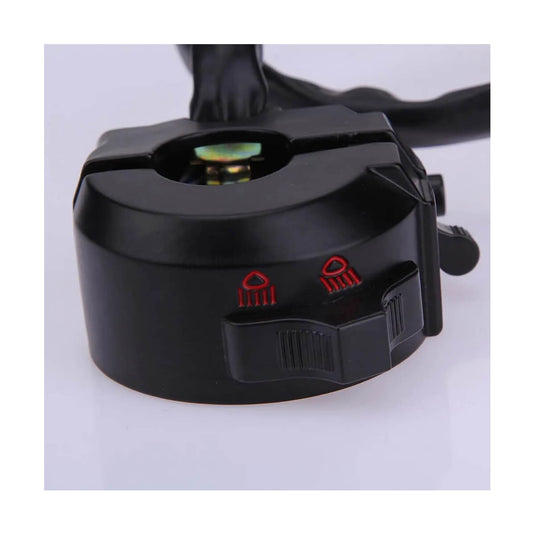 Comutador esquerdo para moto - Controlo de Luzes, Piscas e Buzina