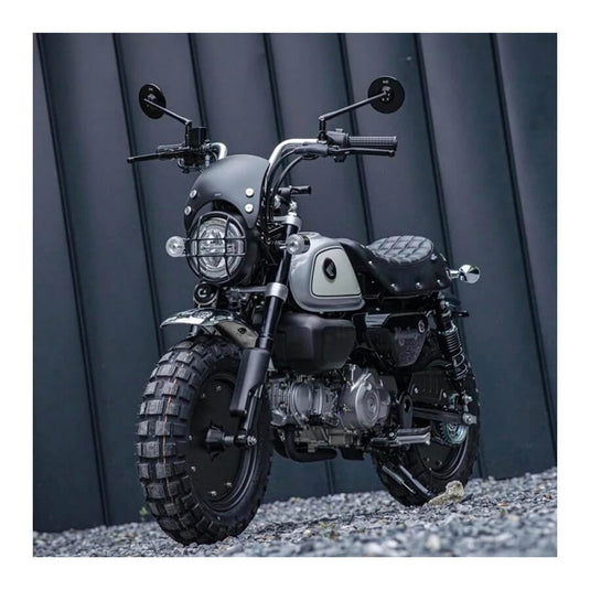 Espelhos retrovisores vintage Honda CT125 Monkey 125 instalação fácil 