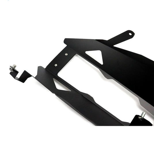 Proteção inferior escape BMW S1000R - detalhe alumínio CNC alta qualidade acabamento premium