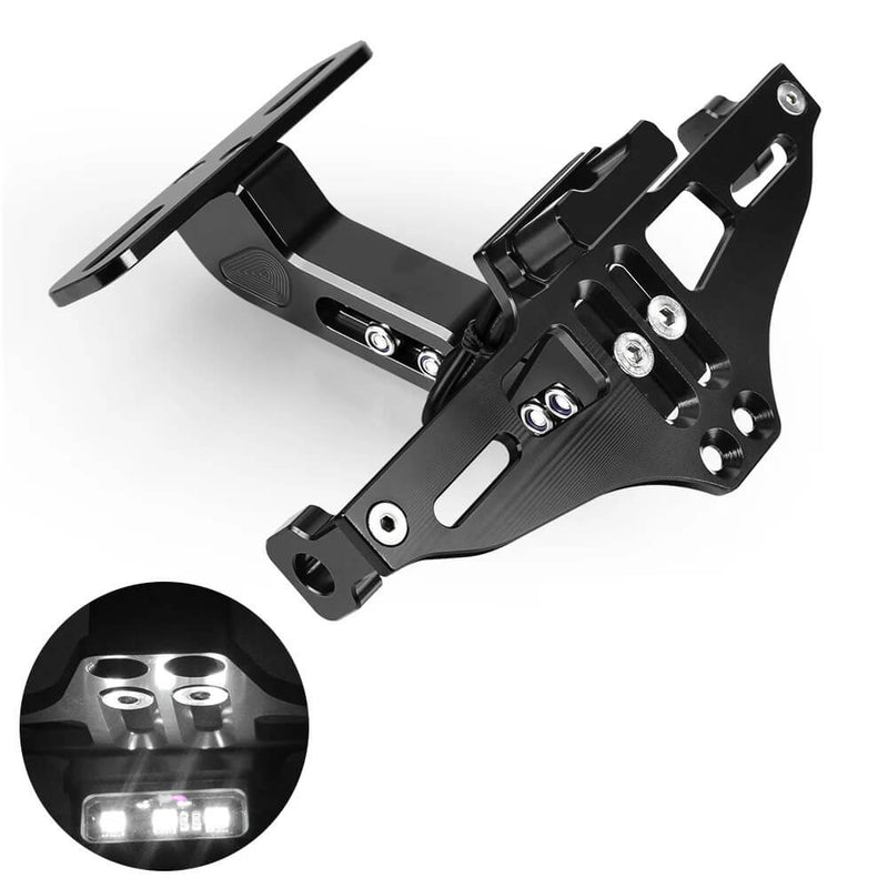 Load image into Gallery viewer, Suporte matrícula CNC dourado vermelho laranja cinza 
