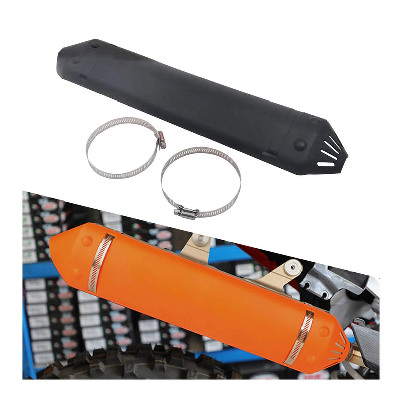 Load image into Gallery viewer, Proteção de escape KTM XC250 XC300 EXC250 EXC300 TPI laranja 
