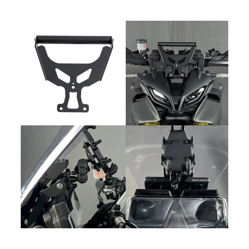 Carregue imagem no visualizador da galeriaExtensão de Guiador com Suporte Anti-Vibração GPS/Telemóvel - Yamaha Tracer 9/GT
