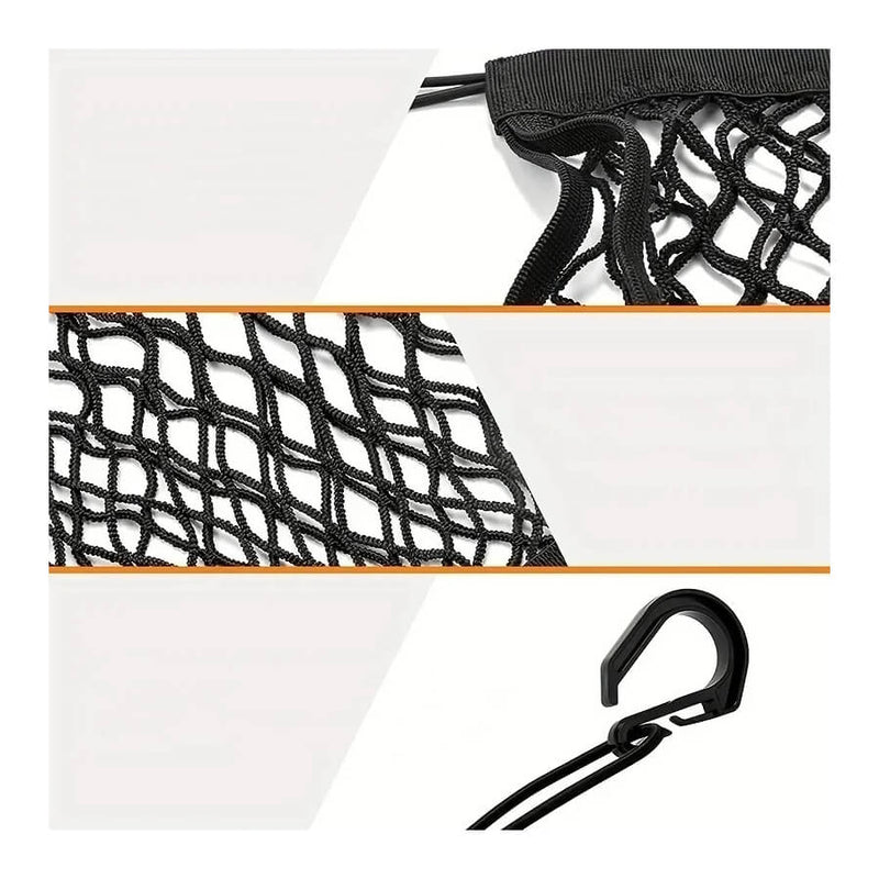 Carregue imagem no visualizador da galeriaRede elástica moto dupla camada – látex impermeável resistente ao desgaste
