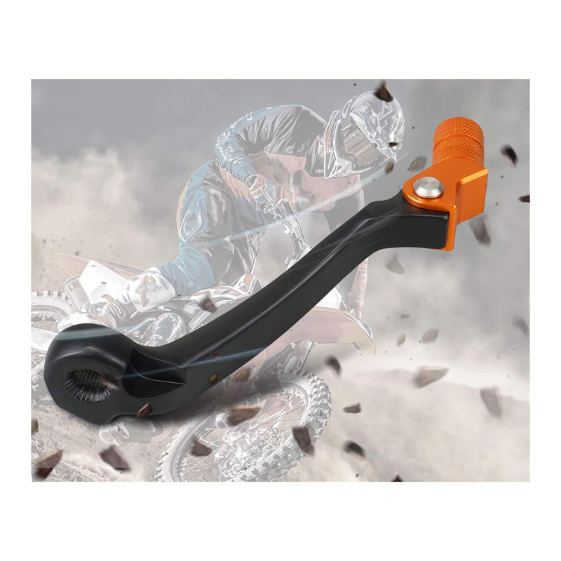 Carregue imagem no visualizador da galeriaDetalhe construção alumínio 6061-T6 alavanca mudanças KTM resistência premium
