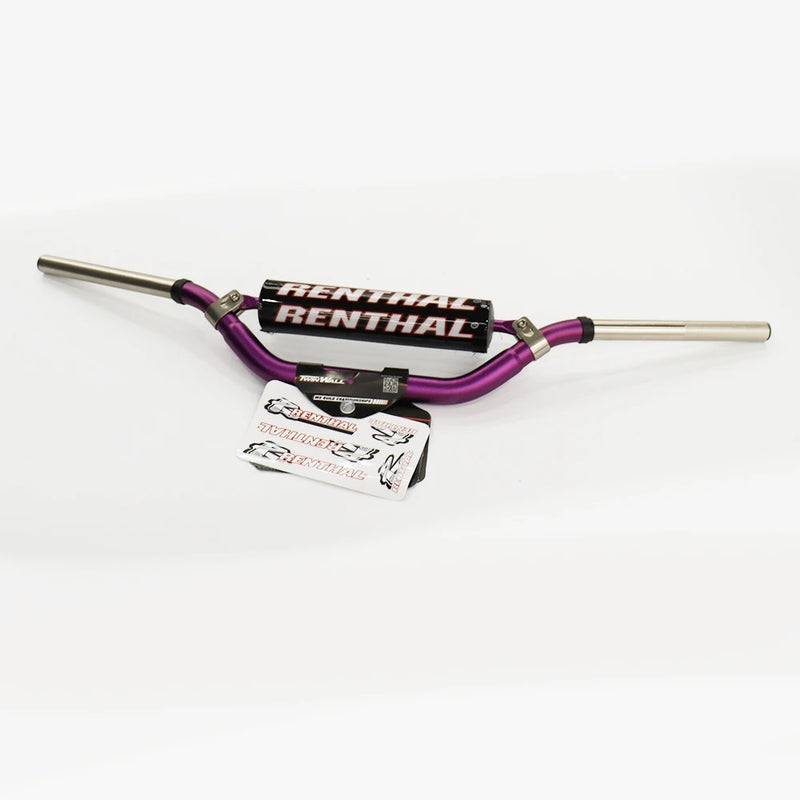 Carregue imagem no visualizador da galeriaGuiador Moto 22/28mm Universal Alumínio CNC - Roxo
