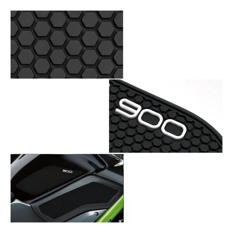Load image into Gallery viewer, Kit completo protetor depósito Kawasaki Z900 laterais inferiores aderência
