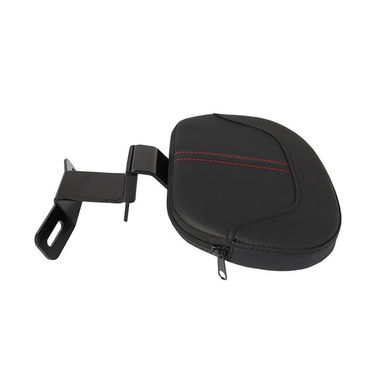 Encosto couro PU Harley Touring - detalhe conforto viagens longas distâncias