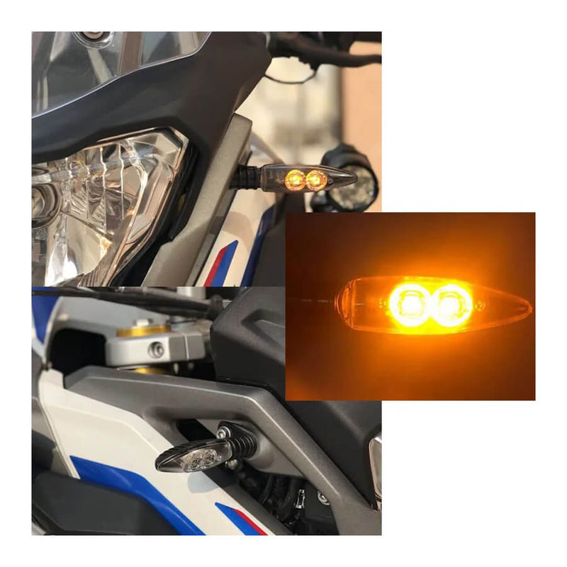 Carregue imagem no visualizador da galeriaPiscas traseiros BMW R1200GS Adventure - Substituição direta estilo original
