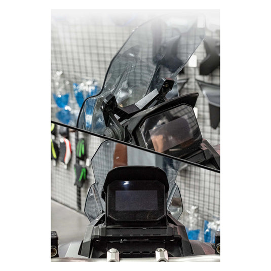 Para-brisas Honda ADV350 protege condutor impactos areia detritos peito design elegante