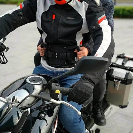 Pega passageiro moto universal – tecido mesh respirável para conforto em viagens longas
