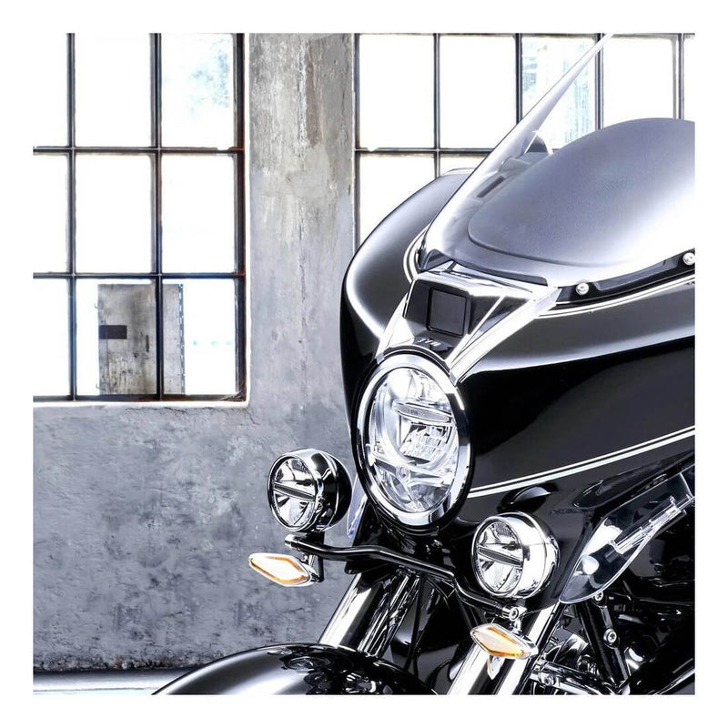 Carregue imagem no visualizador da galeriaSistema fixação faróis auxiliares BMW R18 tubo 22mm aço inox
