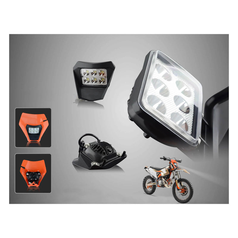 Load image into Gallery viewer, Sistema de iluminação LED dupla 6 LEDs para motocross
