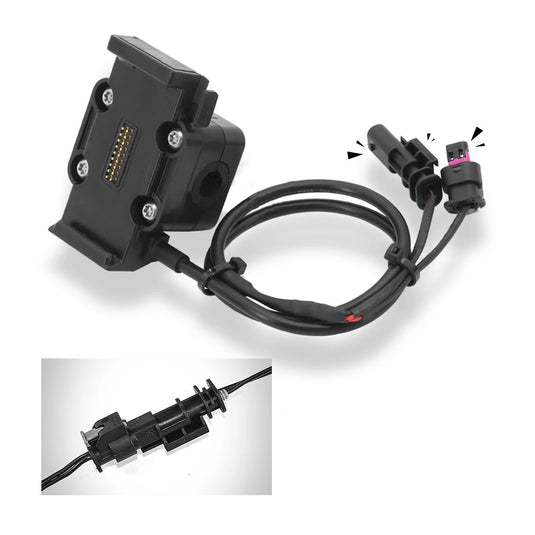 Suporte navegação moto carregamento sem fios BMW - Base universal 12/16/22 mm