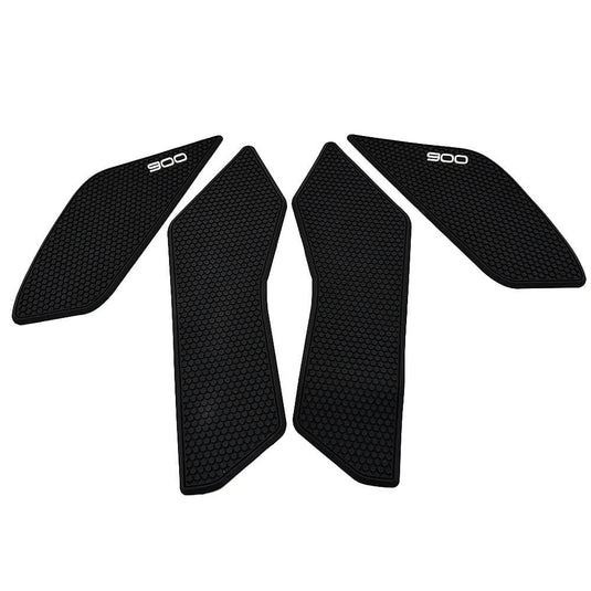 Detalhe pontos elevados protetor depósito Kawasaki Z900 máxima fricção