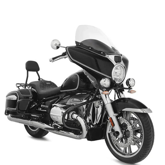 Encosto passageiro BMW R18 Classic aço resistente 4,5kg preto