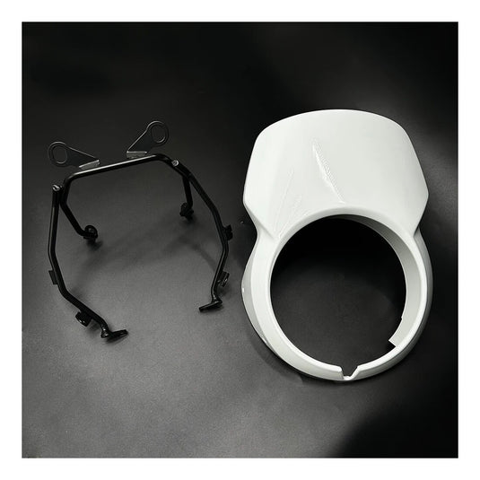 Para-brisas preto Honda CL Scrambler proteção vento