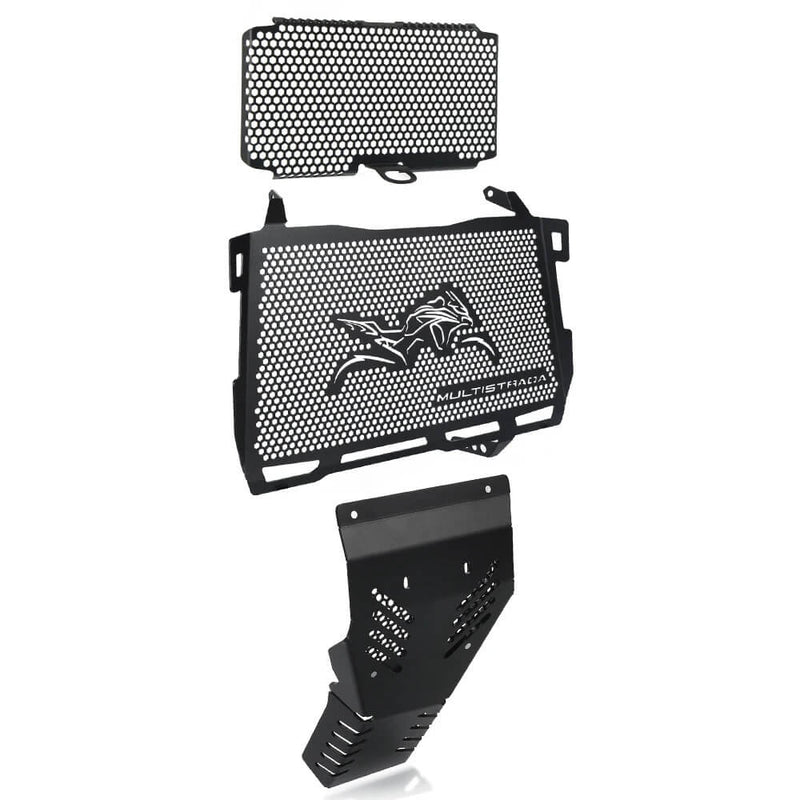 Load image into Gallery viewer, Kit de proteção instalado na Ducati Multistrada 1260 Pikes Peak
