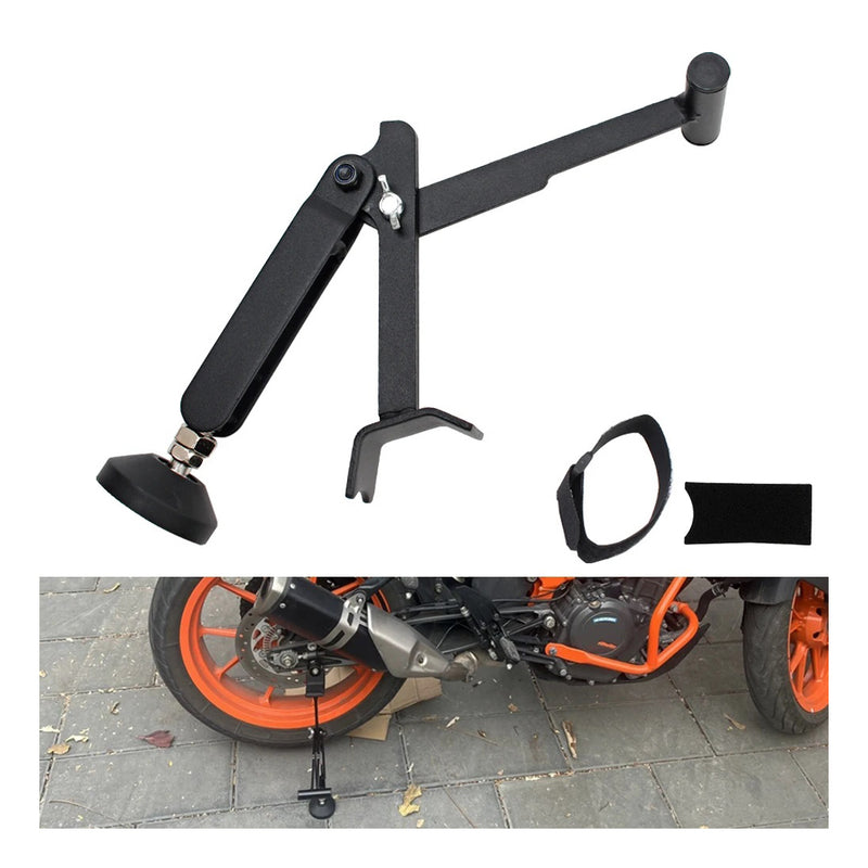 Carregue imagem no visualizador da galeriaCavalete elevação universal dobrável moto suporte estável
