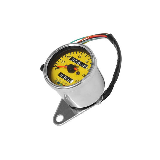 Velocímetro eletrónico universal - Odómetro com retroiluminação LED vintage