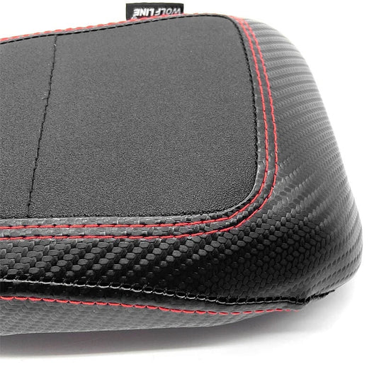 Detalhe assento BMW S1000RR material PC espuma 