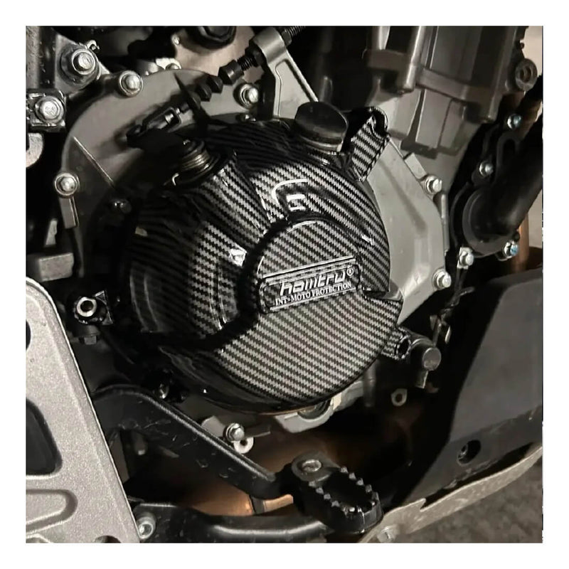 Carregue imagem no visualizador da galeriaCapa de Proteção de Motor CF MOTO 450 - proteção em caso de queda lateral

