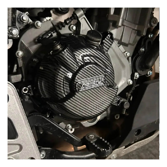 Capa de Proteção de Motor CF MOTO 450 - proteção em caso de queda lateral
