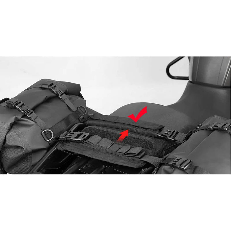 Carregue imagem no visualizador da galeriaSacos laterais para moto Rhinowalk 18L/28L/48L - Impermeáveis com sistema de fixação sem suporte
