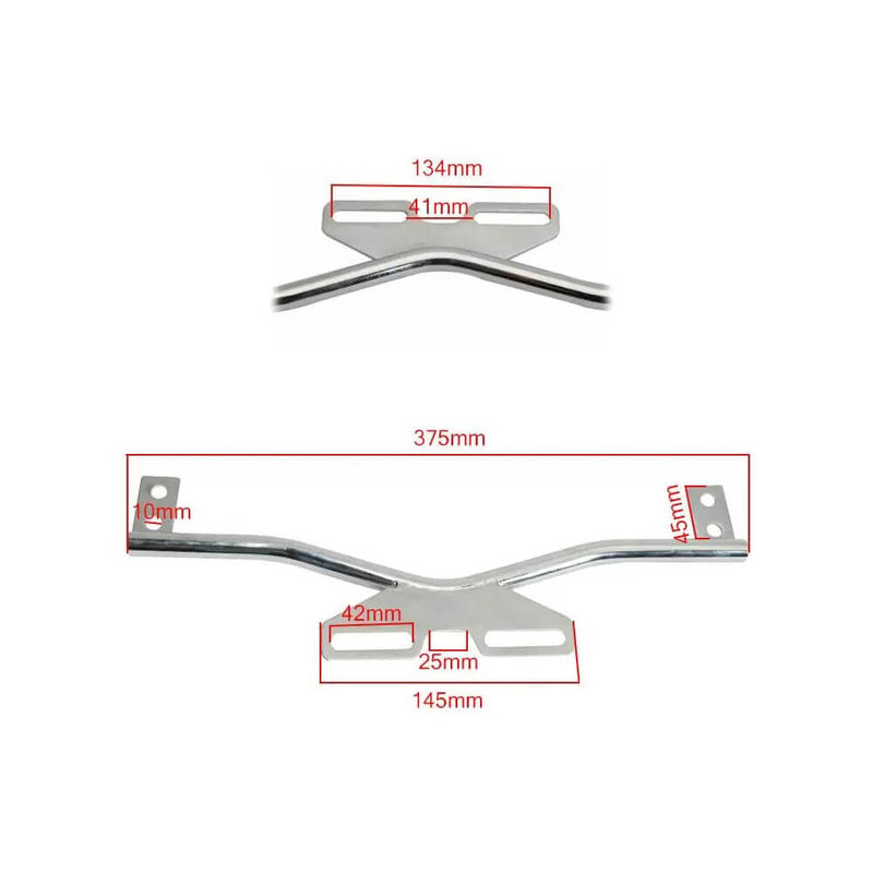 Carregue imagem no visualizador da galeriaConjunto farol frontal com piscas integrados 12V - Suporte universal cromado
