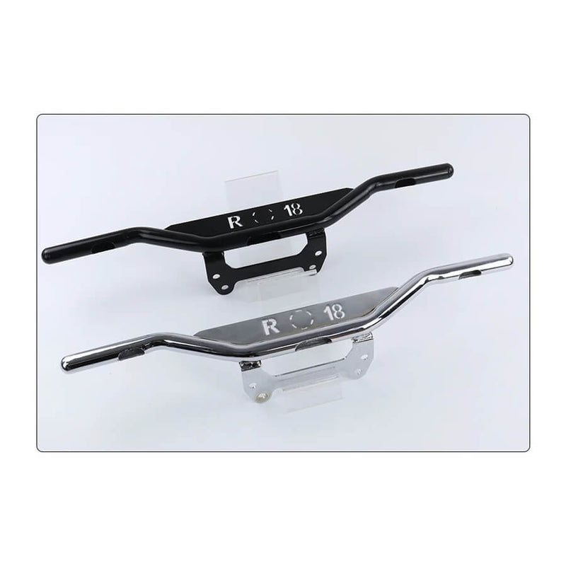 Carregue imagem no visualizador da galeriaSuporte faróis BMW R18 100 Years aço inox cromado com logo
