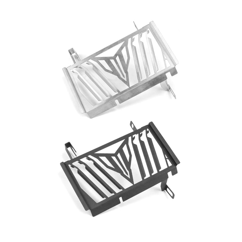 Load image into Gallery viewer, Grelha proteção radiador prateada em alumínio para MT-125 2020-2024
