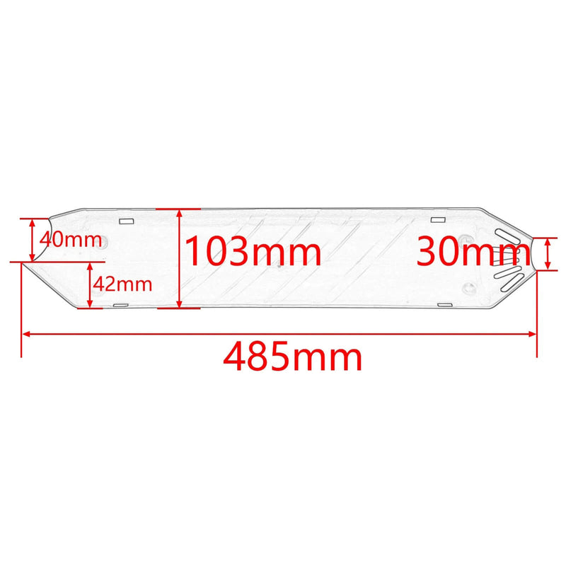 Load image into Gallery viewer, Guarda de escape para moto KTM 250 300 instalado 

