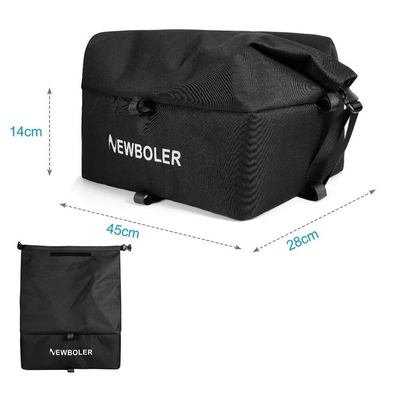 Carregue imagem no visualizador da galeriaCesto metálico traseiro bicicleta anticorrosivo - vista acabamento premium
