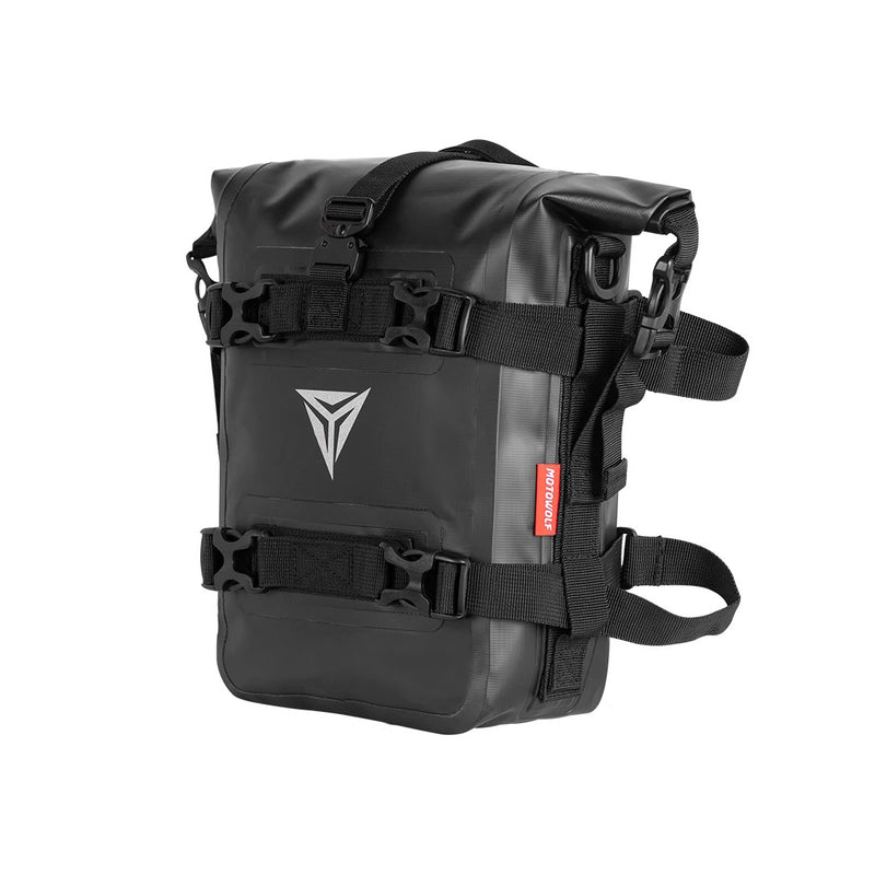 Carregue imagem no visualizador da galeriaSaco lateral para motos 8L - Impermeável para barras de proteção
