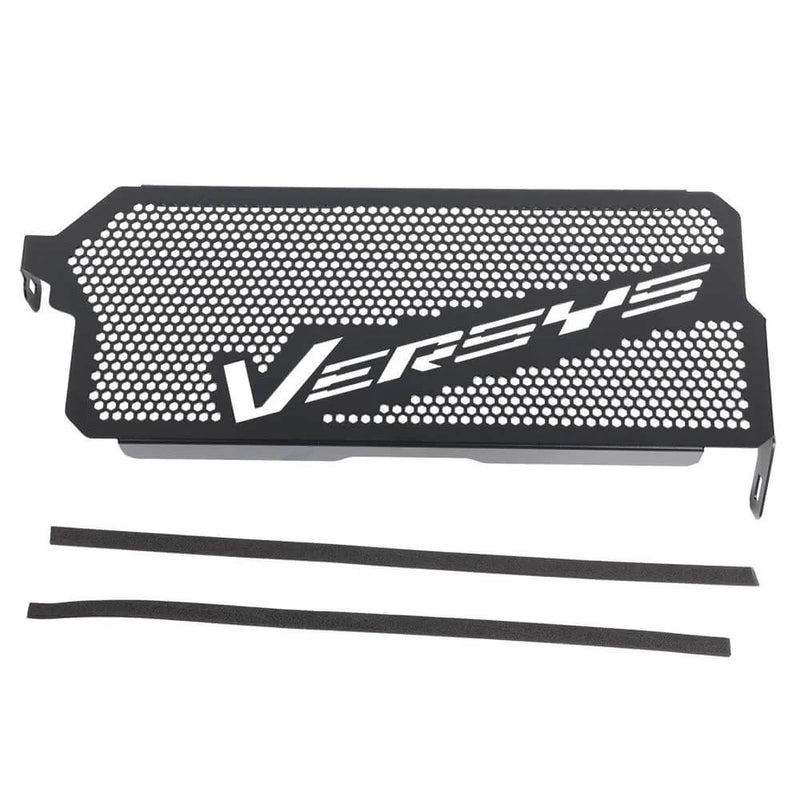 Load image into Gallery viewer, Proteção radiador Versys 650 - vista instalação fácil sem modificações permanentes
