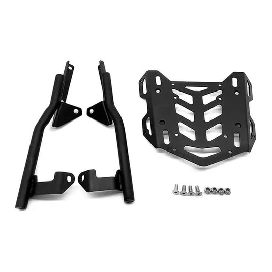 Suporte em aço resistente para transporte seguro de bagagem Yamaha Tracer