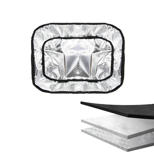 Cesto traseiro bicicleta 30kg com saco - conjunto completo embalagem e acessórios