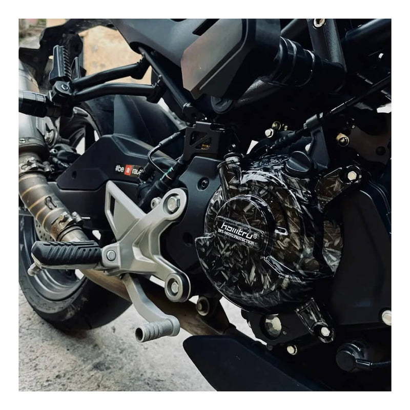 Carregue imagem no visualizador da galeriaCapa de Proteção de Motor CF MOTO 450 - conteúdo da embalagem
