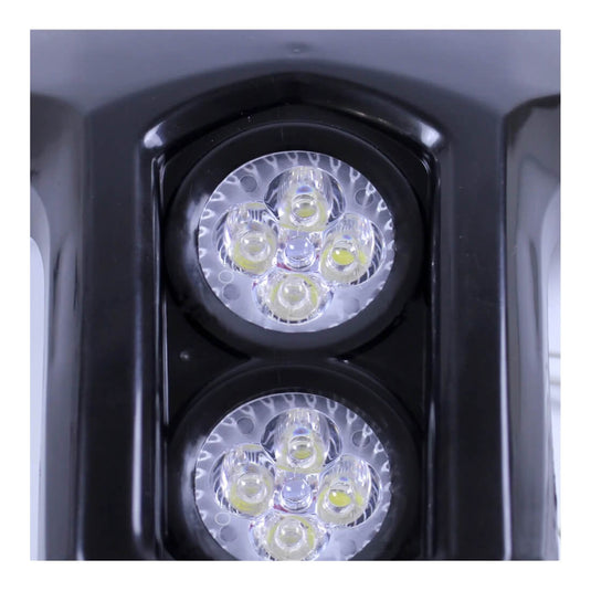 Sistema anti-vibração do farol LED para uso intensivo off-road