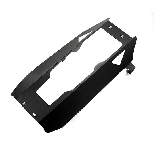 Proteção alumínio escape S1000R 2021-2022 - detalhe instalação simples e segura