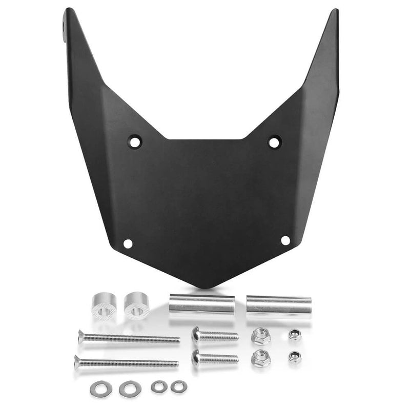 Load image into Gallery viewer, Vista superior suporte bagagem alumínio CNC 25x25cm Yamaha Ténéré 700
