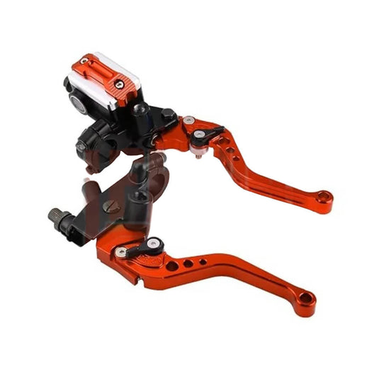 Manetes de travão e embraiagem ajustáveis universais 22 mm