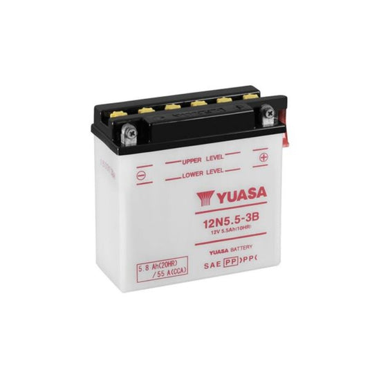 Bateria GS Yuasa 12N5-3B 12V 6Ah — bateria de ácido-chumbo para scooter