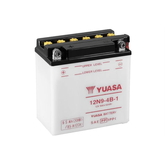 Bateria GS Yuasa 12N9-4B-1 12V 9Ah — bateria de ácido-chumbo para scooter